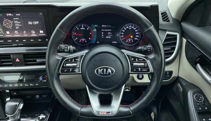 2020 KIA SELTOS 1.5 GTX+ AT, Diesel, Automatic, 27,484 km, Steering Wheel Close Up
