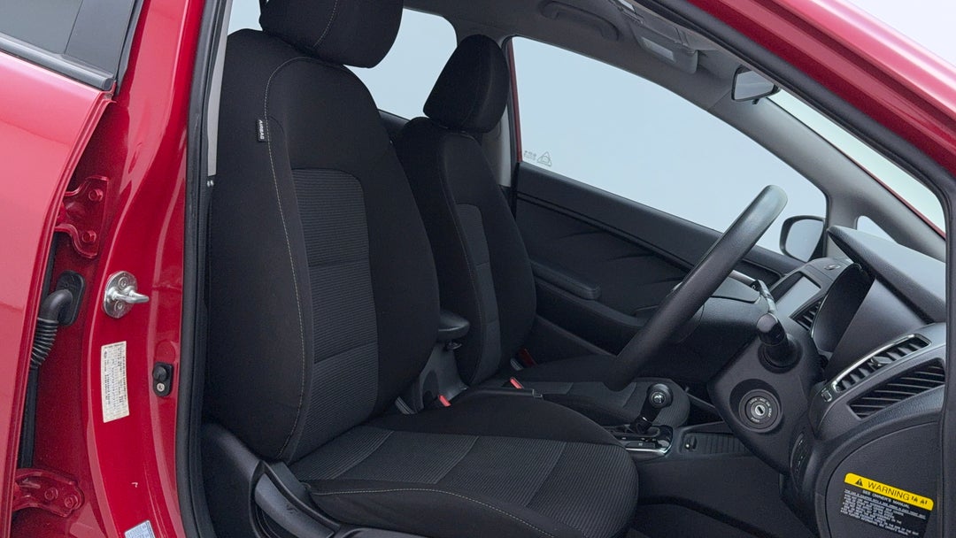 Right Side Front Door Cabin View