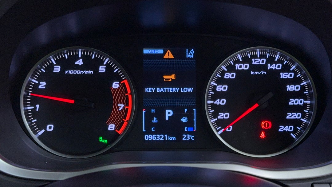 2018 Mitsubishi Eclipse Cross Exceed (AWD), Automatic, 96321 km, Odometer View