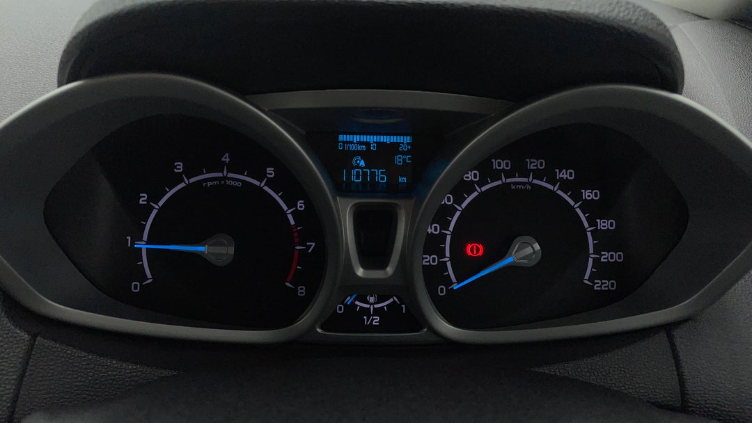 2015 Ford Ecosport Trend, Manual, 110776 km, Odometer View
