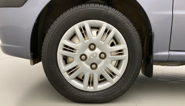 2011 Hyundai Santro Xing GL PLUS, Petrol, Manual, 59,672 km, Left Front Wheel