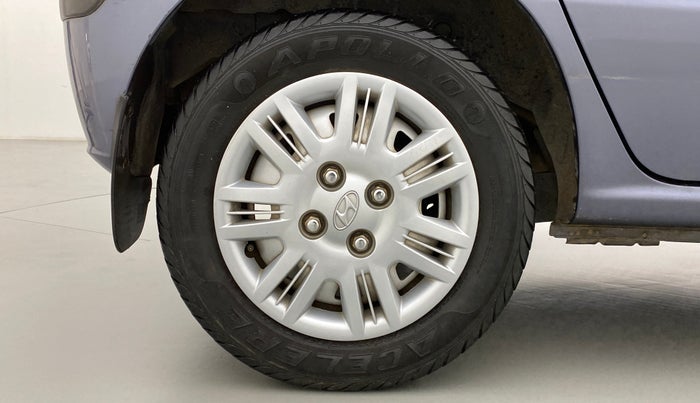 2011 Hyundai Santro Xing GL PLUS, Petrol, Manual, 59,672 km, Right Rear Wheel