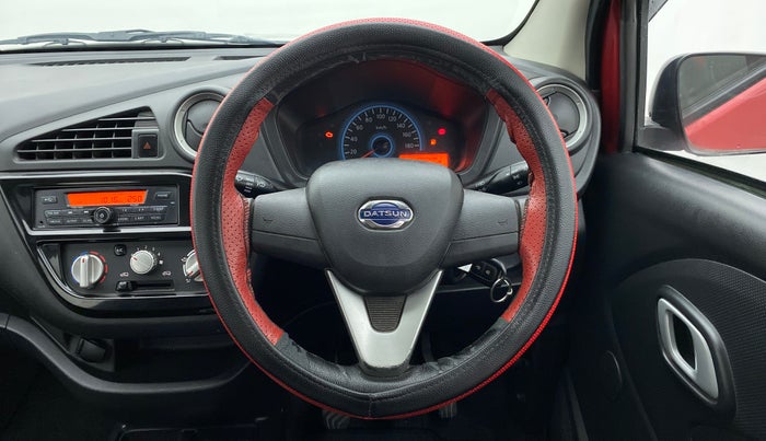 2019 Datsun Redi Go T (O), Petrol, Manual, 18,145 km, Steering Wheel Close Up