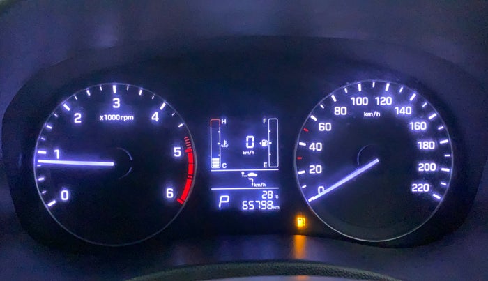 2016 Hyundai Creta SX PLUS AT 1.6 DIESEL, Diesel, Automatic, 65,798 km, Odometer Image
