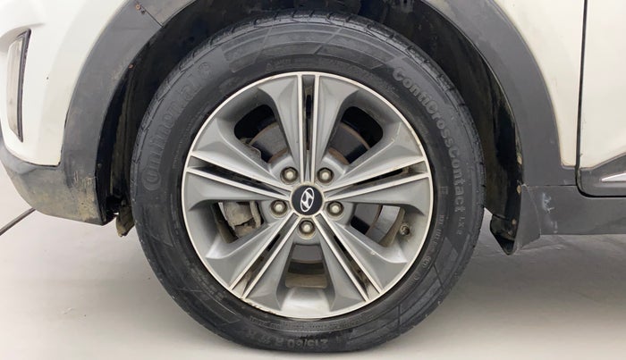 2016 Hyundai Creta SX PLUS AT 1.6 DIESEL, Diesel, Automatic, 65,798 km, Left Front Wheel