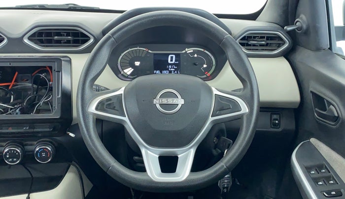 2021 Nissan MAGNITE XE 1.0 MT, Petrol, Manual, 11,917 km, Steering Wheel Close Up