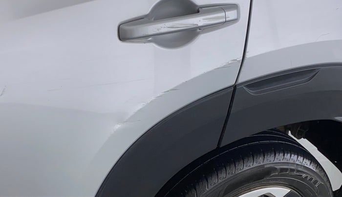 2021 Nissan MAGNITE XE 1.0 MT, Petrol, Manual, 11,917 km, Rear left door - Minor scratches