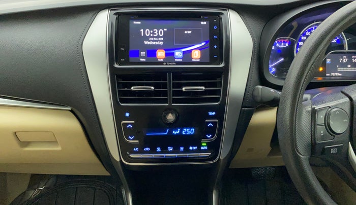2018 Toyota YARIS G CVT, Petrol, Automatic, 76,719 km, Air Conditioner