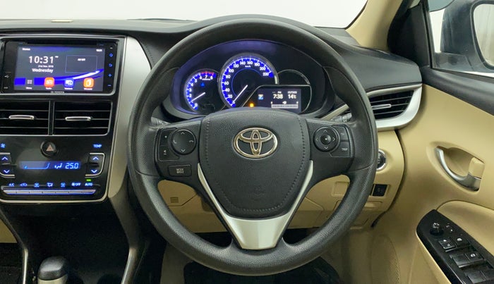 2018 Toyota YARIS G CVT, Petrol, Automatic, 76,719 km, Steering Wheel Close Up