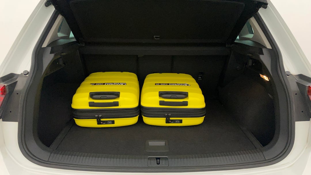 Boot Inside View with Luggage