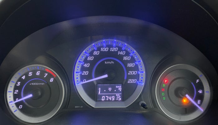2012 Honda City 1.5L I-VTEC V AT SUNROOF, Petrol, Automatic, 75,439 km, Odometer Image