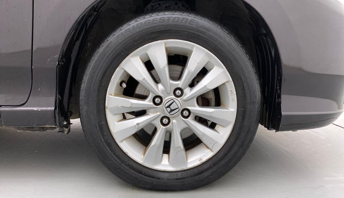 2012 Honda City 1.5L I-VTEC V AT SUNROOF, Petrol, Automatic, 75,439 km, Right Front Wheel