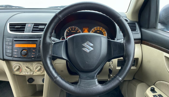 2012 Maruti Swift Dzire VXI 1.2 BS IV, Petrol, Manual, 78,788 km, Steering Wheel Close Up