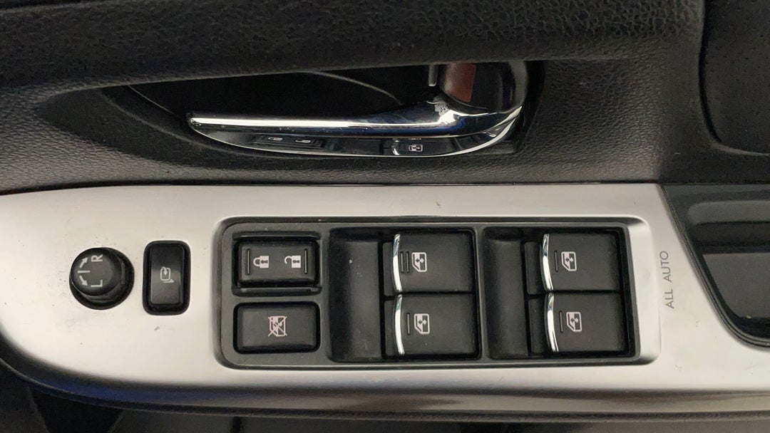Drivers Side Door Panel Controls