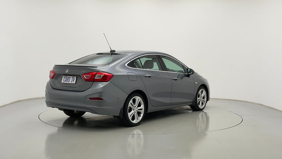 2017 Holden Astra Ltz, Automatic, 109286 km, Right Back Diagonal (45- Degree) View