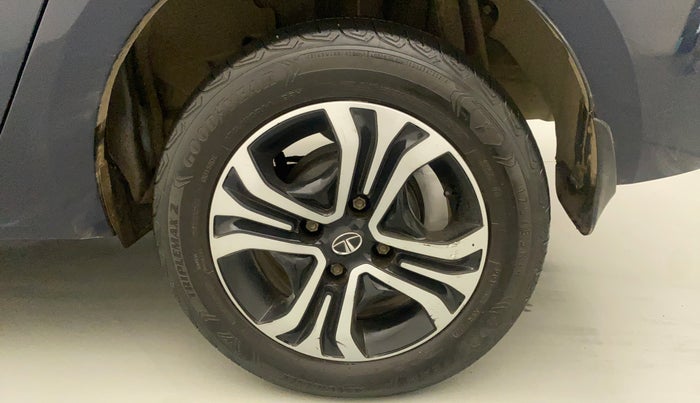 2022 Tata TIGOR XZ PLUS CNG, CNG, Manual, 24,490 km, Left Rear Wheel