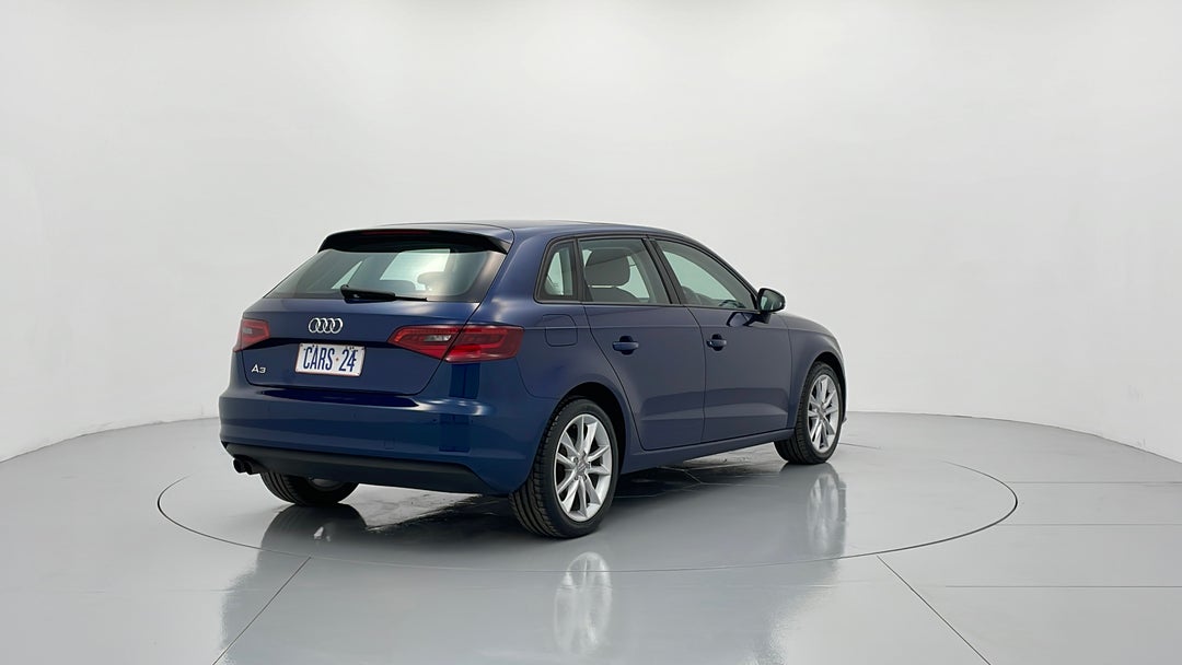 2014 Audi A3 Sportback 1.4 Tfsi Attraction, Automatic, 62593 km, Right Back Diagonal (45- Degree) View
