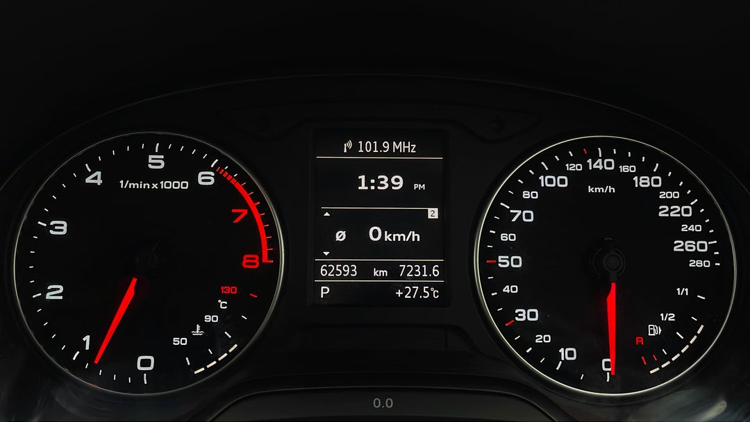 2014 Audi A3 Sportback 1.4 Tfsi Attraction, Automatic, 62593 km, Odometer View