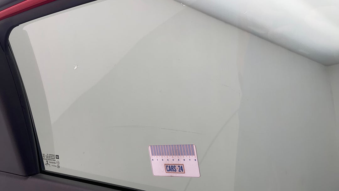Window Glass Rear LHS Tinting Scratched
