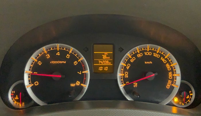 2014 Maruti Ertiga VXI, Petrol, Manual, 74,196 km, Odometer Image