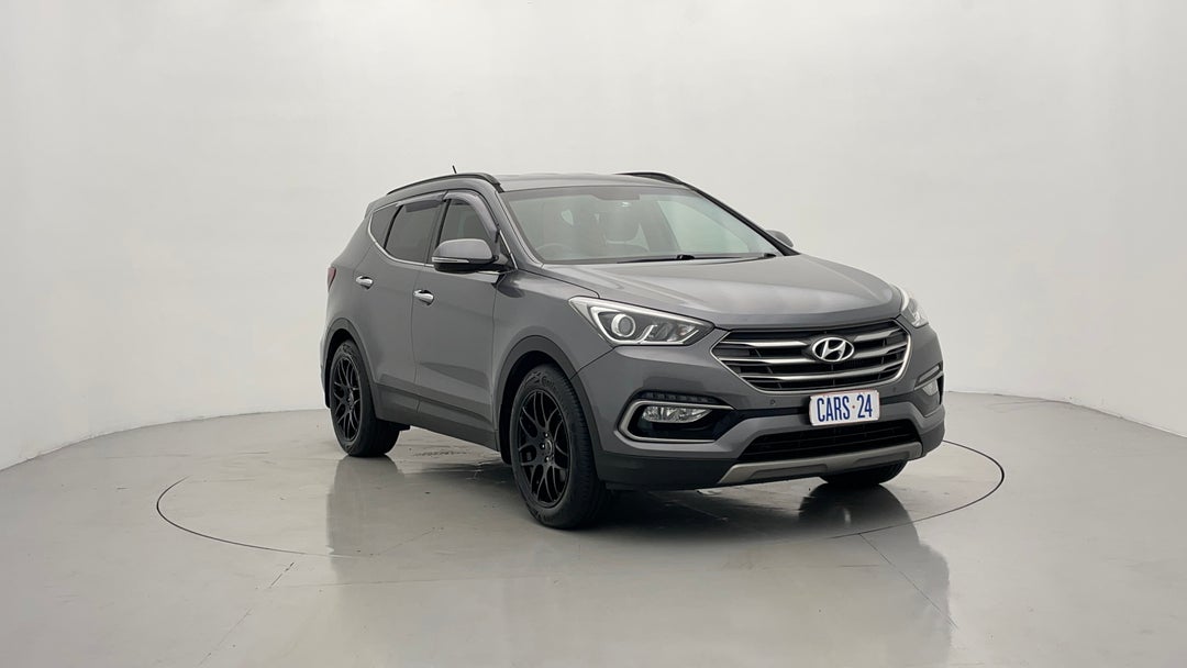 2016 Hyundai Santa Fe Elite Crdi (4x4), Automatic, 121301 km, Right Front Diagonal (45- Degree) View