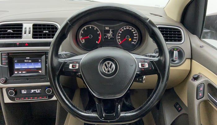 2016 Volkswagen Vento HIGHLINE PETROL, Petrol, Manual, 47,503 km, Steering Wheel Close Up
