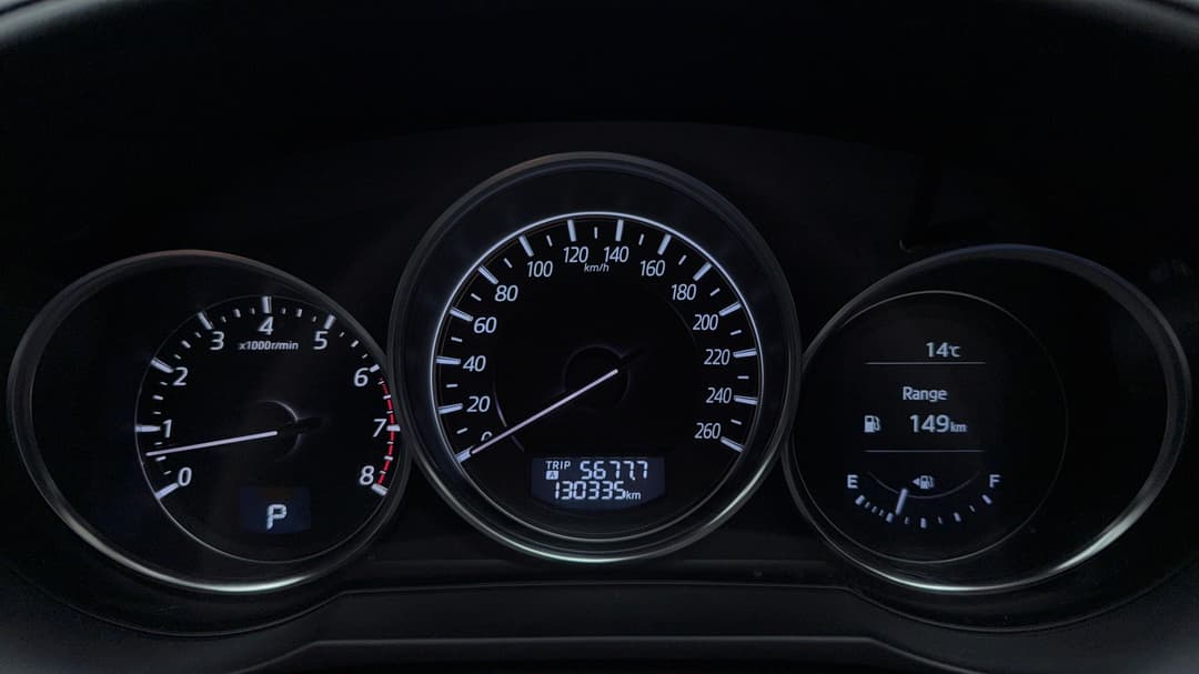 2016 Mazda 6 Touring, Automatic, 130335 km, Odometer View