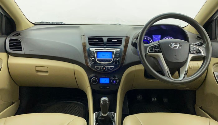 2013 Hyundai Verna FLUIDIC 1.6 VTVT SX, Petrol, Manual, 45,636 km, Dashboard