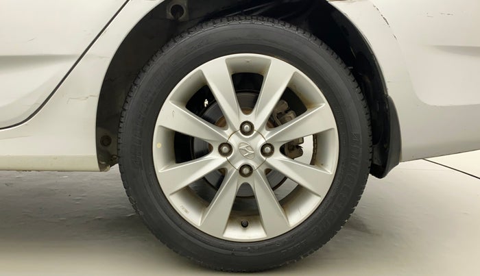 2013 Hyundai Verna FLUIDIC 1.6 VTVT SX, Petrol, Manual, 45,636 km, Left Rear Wheel