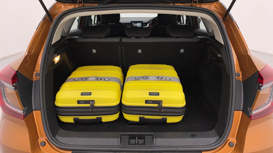 Boot Inside View with Luggage