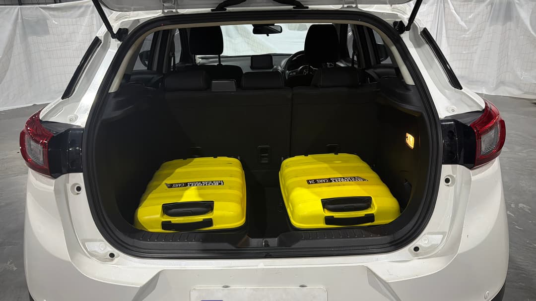 2018 Mazda CX-3 Maxx Sport (FWD), Automatic, 118673 km, Boot Inside View with Luggage