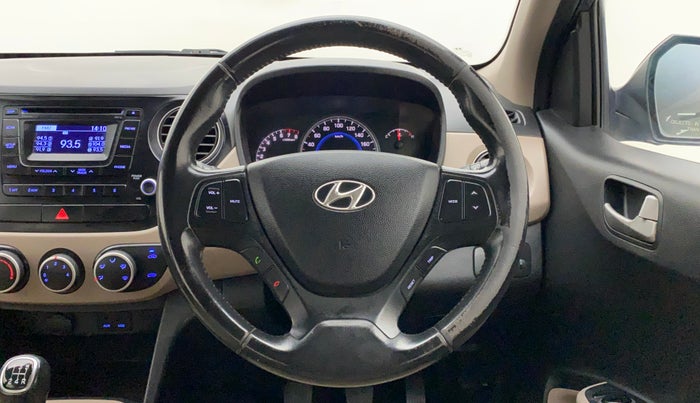 2015 Hyundai Grand i10 ASTA 1.2 KAPPA VTVT, Petrol, Manual, 87,873 km, Steering Wheel Close Up