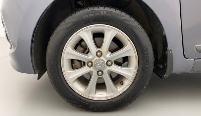 2015 Hyundai Grand i10 ASTA 1.2 KAPPA VTVT, Petrol, Manual, 87,873 km, Left Front Wheel
