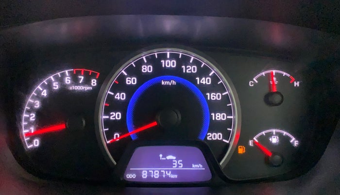 2015 Hyundai Grand i10 ASTA 1.2 KAPPA VTVT, Petrol, Manual, 87,873 km, Odometer Image