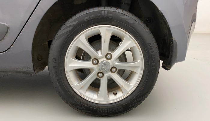 2015 Hyundai Grand i10 ASTA 1.2 KAPPA VTVT, Petrol, Manual, 87,873 km, Left Rear Wheel