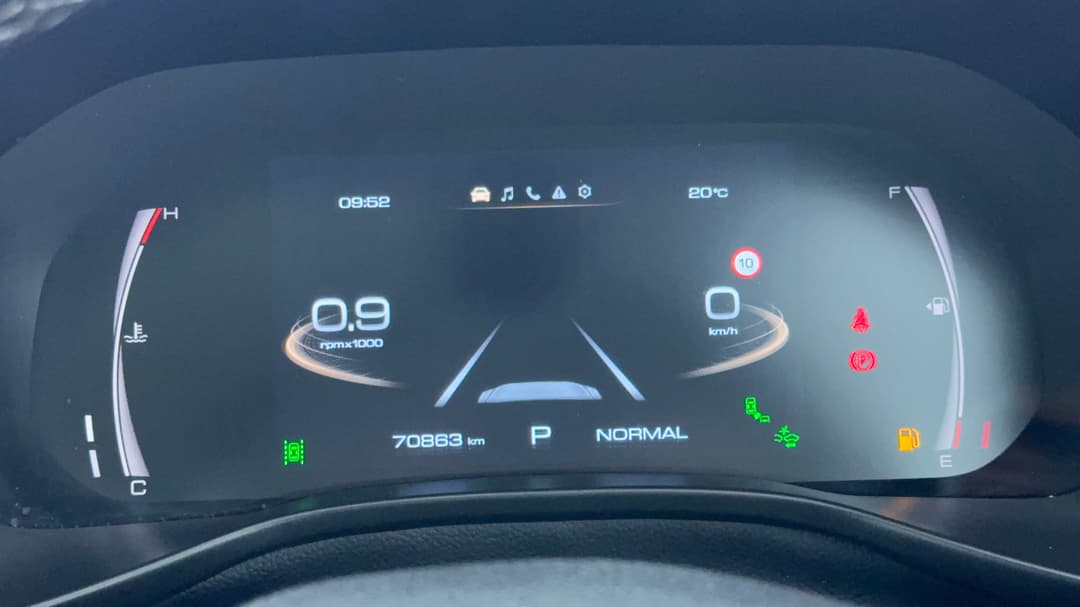 2022 GWM Haval Jolion Ultra, Automatic, 70863 km, Odometer View