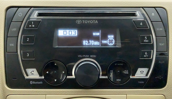 2017 Toyota Etios Liva V, Petrol, Manual, 37,402 km, Infotainment System