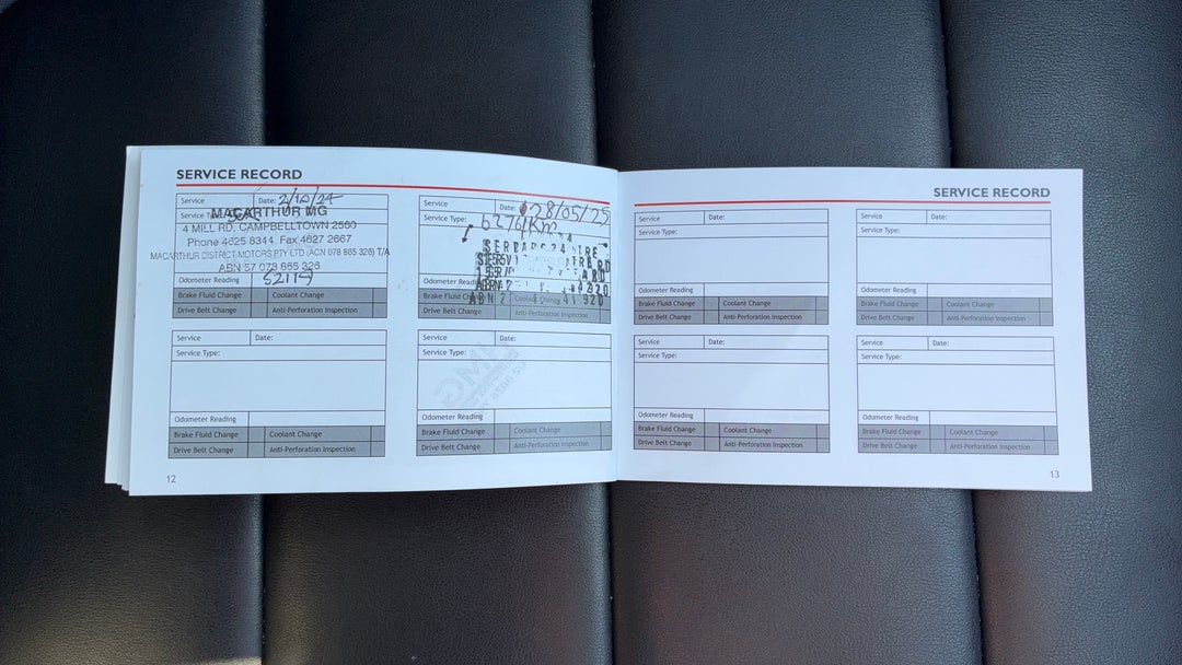 2020 MG HS Excite, Automatic, 62760 km, Service History