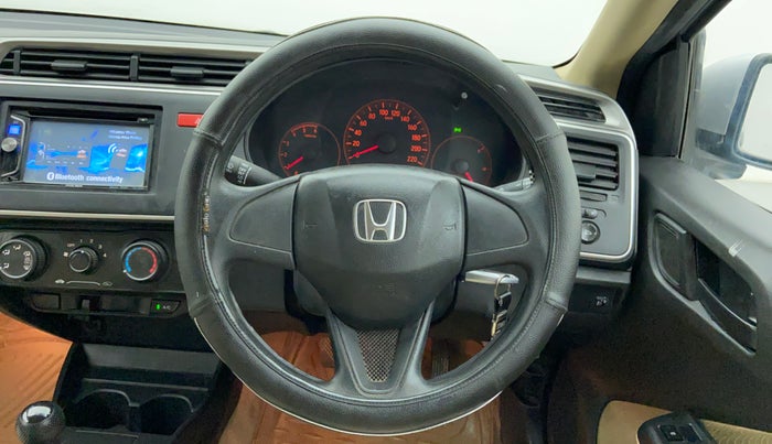 2014 Honda City E MT DIESEL, Diesel, Manual, 1,37,622 km, Steering Wheel Close Up