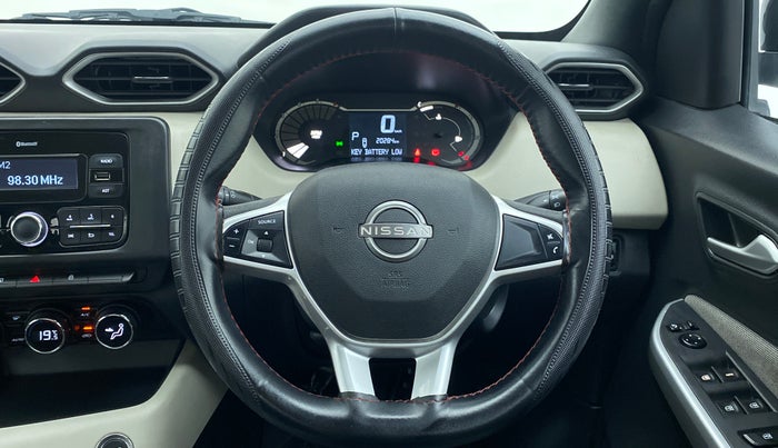 2021 Nissan MAGNITE XL Turbo CVT, Petrol, Automatic, 20,350 km, Steering Wheel Close Up