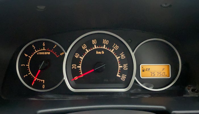 2014 Maruti Alto K10 VXI, Petrol, Manual, 75,750 km, Odometer Image