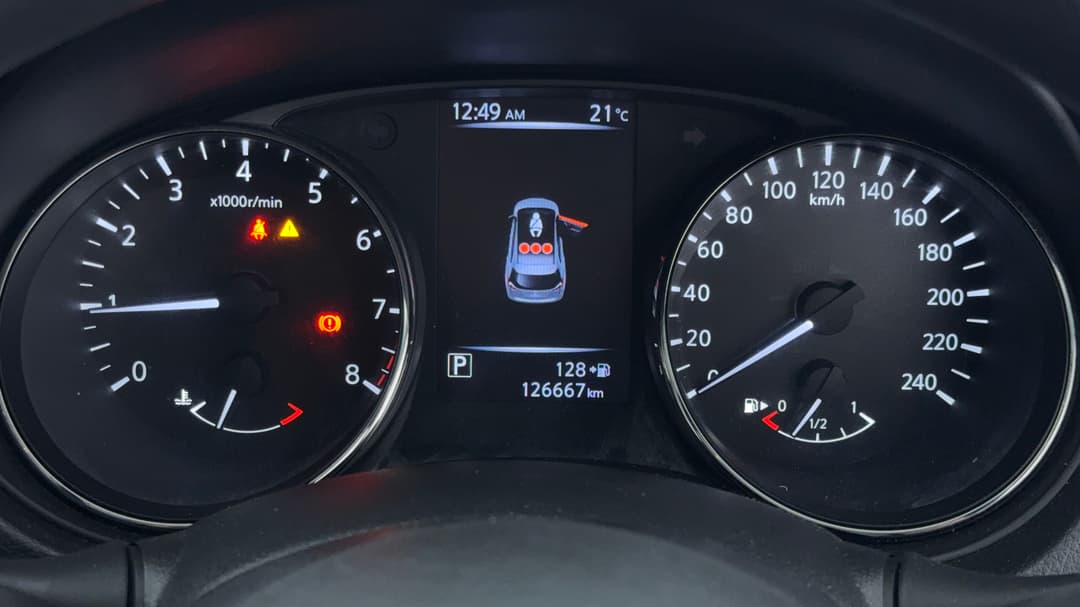 2019 Nissan X-trail St (2WD), Automatic, 126667 km, Odometer View