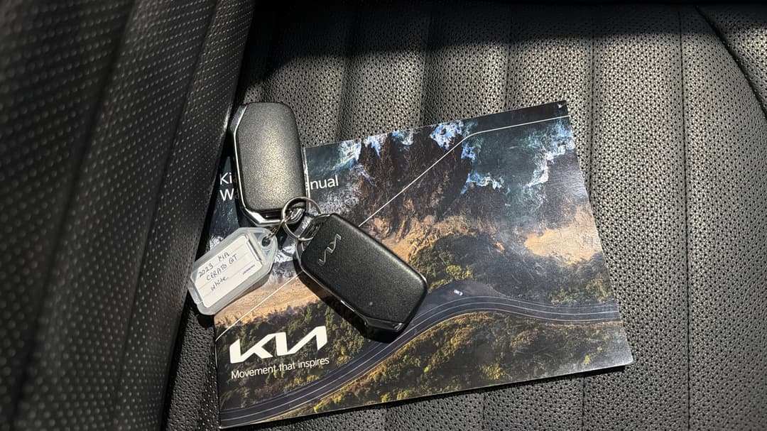 2023 Kia Cerato Gt, Automatic, 29088 km, Key Close-up