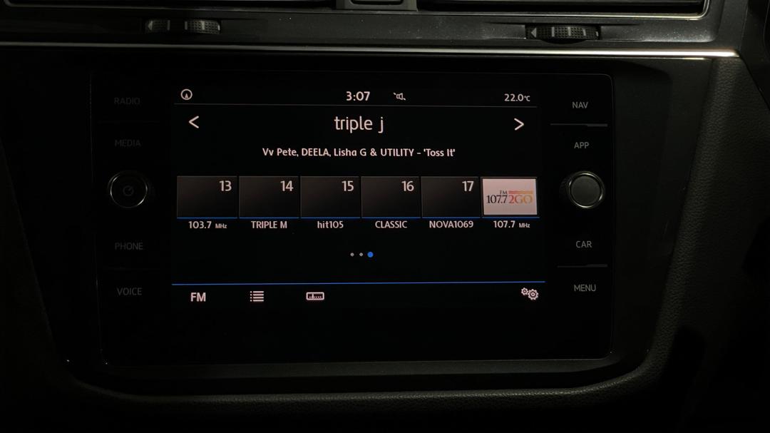 2019 Volkswagen Tiguan Allspace 110 Tsi Comfortline, Automatic, 83390 km, Infotainment System