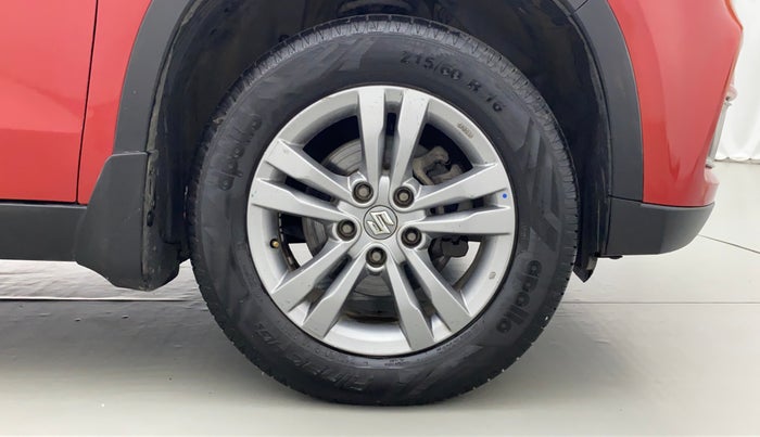 2016 Maruti Vitara Brezza ZDI PLUS DUAL TONE, Diesel, Manual, 1,11,377 km, Right Front Tyre