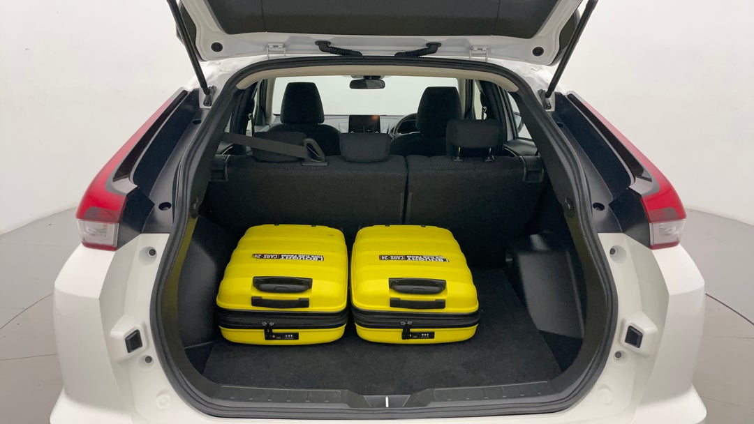 Boot Inside View with Luggage