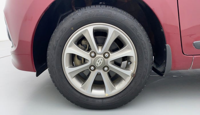 2016 Hyundai Grand i10 ASTA 1.2 (O) VTVT, Petrol, Manual, 21,643 km, Left Front Wheel