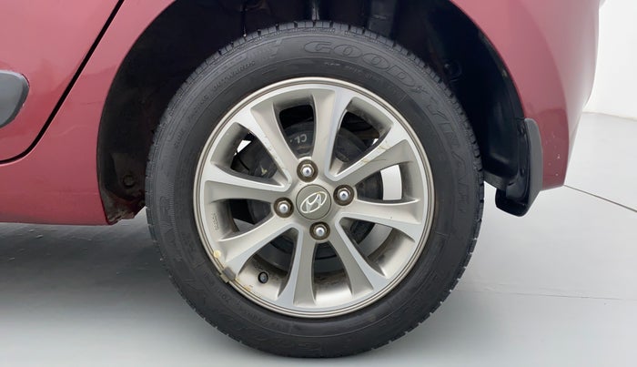 2016 Hyundai Grand i10 ASTA 1.2 (O) VTVT, Petrol, Manual, 21,643 km, Left Rear Wheel