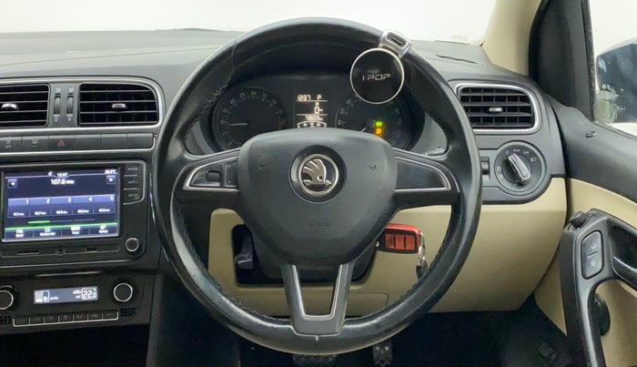 2018 Skoda Rapid STYLE 1.5 TDI AT, Diesel, Automatic, 73,603 km, Steering Wheel Close Up