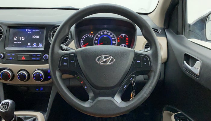 2017 Hyundai Grand i10 SPORTZ O 1.2, Petrol, Manual, 49,965 km, Steering Wheel Close Up